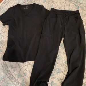 Cherokee Infinity black scrubs